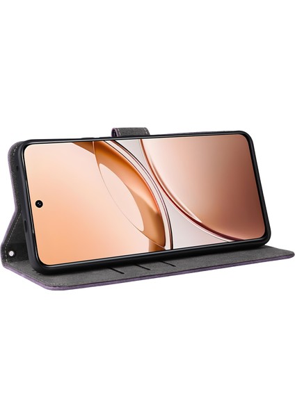 Vivo V50 Lite 4g/5g Kılıf Cüzdan Rfıd Engelleme Pu Deri Kapak Görüntüleme Standı-Mor (Yurt Dışından) fırsatları