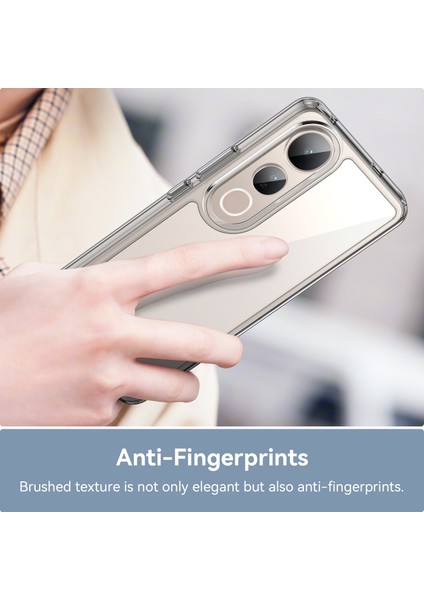 Vivo V50 Lite 5g/4g Kılıf Tpu+Akrilik Koruyucu Şeffaf Telefon Kılıfı-Şeffaf (Yurt Dışından) fırsatları