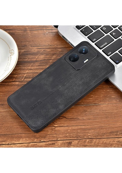 Azns Darbeye Dayanıklı Cep Telefonu Kılıfı Vivo Y77E 5G/Y77 5g Baskılı Desen Pu Deri Kaplamalı Tpu Kapak-Siyah (Yurt Dışından) indirimleri