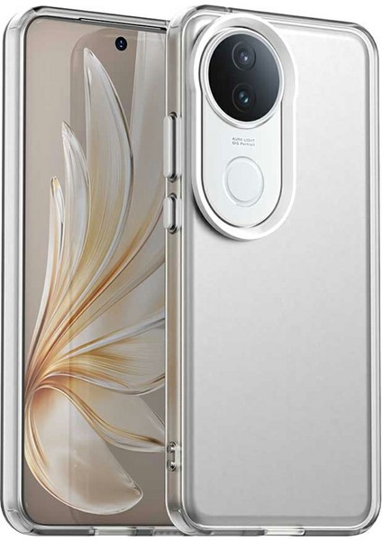 Vivo S20 5g Kılıf Pc+Tpu+Pet Mat Düşmeye Karşı Dayanıklı Telefon Arka Kapağı-Beyaz (Yurt Dışından)
