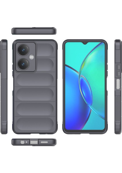 Vivo Y27 4g Kılıf Tpu Telefon Arka Koruyucu Darbeye Dayanıklı Kapak-Koyu Gri (Yurt Dışından) fırsatları
