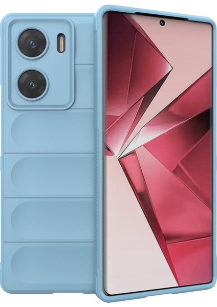 Vivo V29E(HINDISTAN)5G Kılıf Yumuşak Tpu Sağlam Darbeye Dayanıklı Cep Telefonu Kılıfı-Bebek Mavisi (Yurt Dışından)