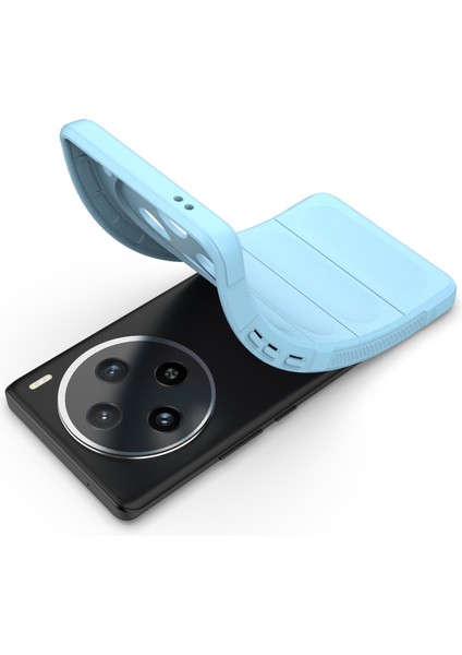 Vivo X100 5g Kılıf Sağlam Telefon Koruyucu Yumuşak Tpu Telefon Arka Kabuk Kapağı-Bebek Mavisi (Yurt Dışından) fiyatları