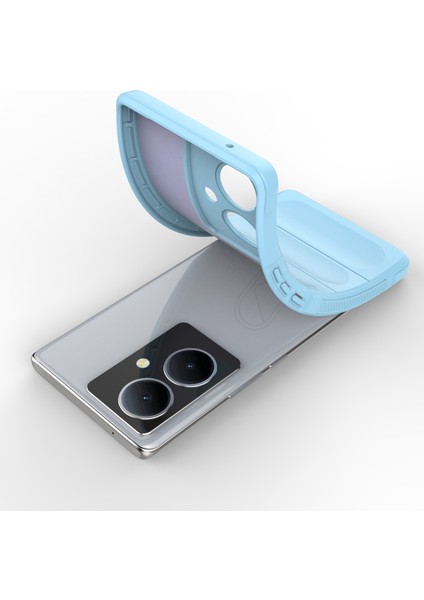 Vivo Y78+5G/V29 Lite 5g Darbeye Dayanıklı Telefon Kılıfı Yumuşak Tpu Koruyucu Kılıf-Bebek Mavisi (Yurt Dışından) modelleri