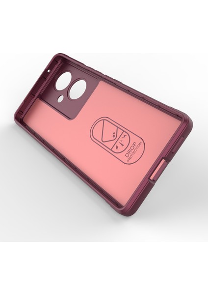 Vivo Y78+5G/V29 Lite 5g Darbeye Dayanıklı Telefon Kılıfı Yumuşak Tpu Koruyucu Kılıf-Şarap Kırmızısı (Yurt Dışından) fiyatları