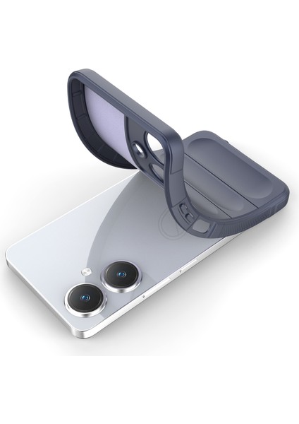 Vivo Y27 4g Kılıf Tpu Telefon Arka Koruyucu Darbeye Dayanıklı Kapak-Koyu Mavi (Yurt Dışından) modelleri