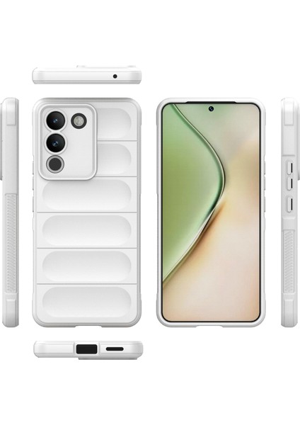 Vivo Y200(HINDISTAN)5G Tpu Kılıf Düşmeye Lı Telefon Arka Kapağı-Beyaz (Yurt Dışından) indirimleri