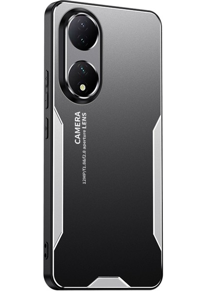 Vivo Y100 5g Telefon Kılıfı Alüminyum Alaşım + Tpu + Pc Hibrit Düşmeye Dayanıklı Kılıf - Gümüş (Yurt Dışından)