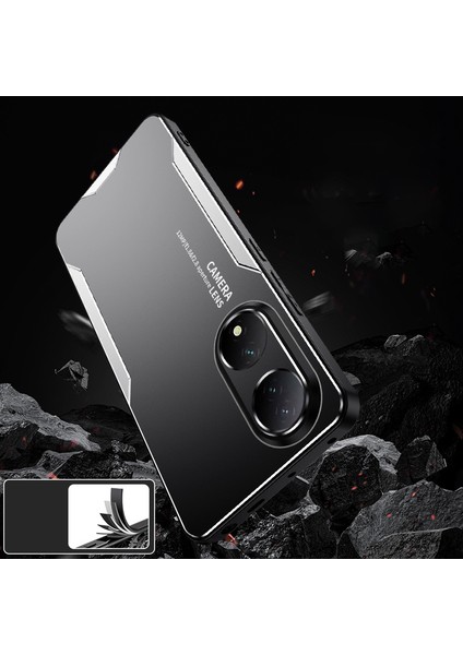 Vivo Y100 5g Telefon Kılıfı Alüminyum Alaşım + Tpu + Pc Hibrit Düşmeye Dayanıklı Kılıf - Altın (Yurt Dışından) fiyatları