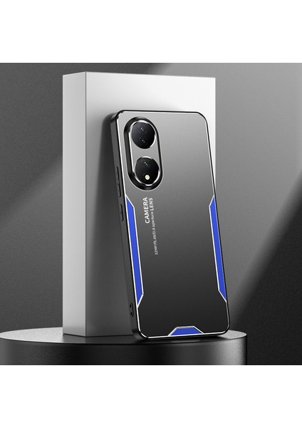 Vivo Y100 5g Telefon Kılıfı Alüminyum Alaşım + Tpu + Pc Hibrit Düşmeye Dayanıklı Kılıf - Mavi (Yurt Dışından) indirimleri