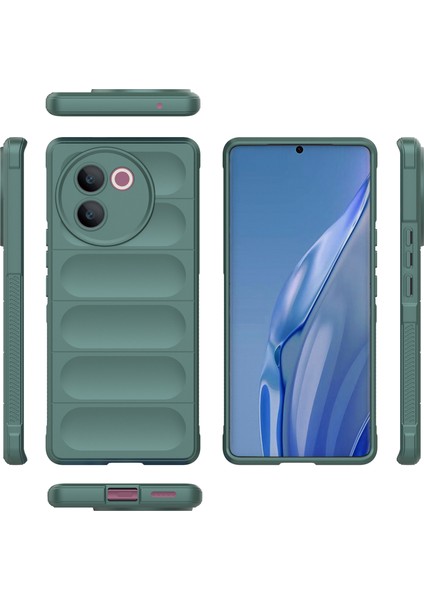 Vivo V30E 5g Tpu Kılıf Sağlam Düşme Korumalı Cep Telefonu Kılıfı-Yeşil (Yurt Dışından) indirimleri