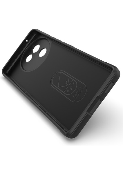 Vivo V30E 5g Tpu Kılıf Sağlam Düşme Korumalı Cep Telefonu Kılıfı-Siyah (Yurt Dışından) fiyatları