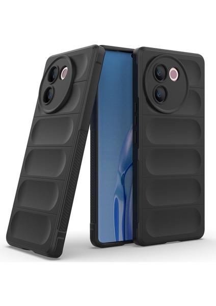 Vivo V30E 5g Tpu Kılıf Sağlam Düşme Korumalı Cep Telefonu Kılıfı-Siyah (Yurt Dışından) fırsatları