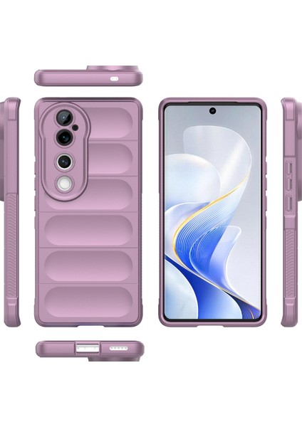 Vivo S19 Pro 5g Kılıf Düşmeye Karşı Yumuşak Tpu Telefon Kılıfı-Açık Mor (Yurt Dışından)