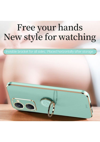 Xınlı Vivo Y18 4g Kılıf Galvanik Ayak Tpu Koruyucu Telefon Kılıfı-Mor (Yurt Dışından) fiyatları