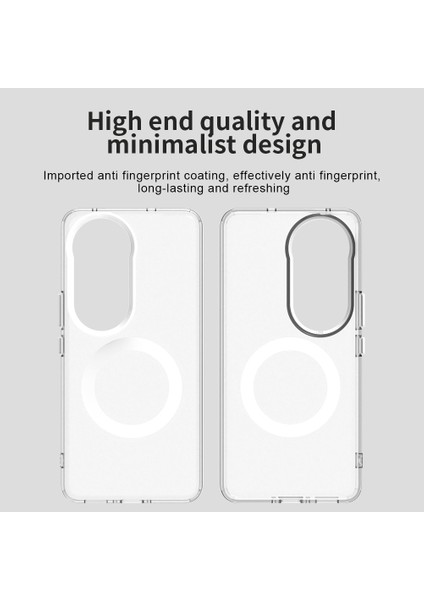 Vivo V50 5g Kılıf Magsafe Anti Drop Hibrit Telefon Arka Kapağı ile Uyumlu - Şeffaf (Yurt Dışından) fiyatları