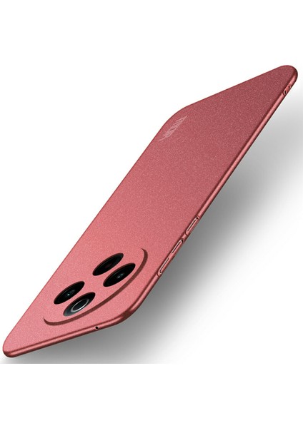 Mofı Shield Mat Serisi Vivo Y300 Pro 5g Kılıf Pc Telefon Kılıfı Slim Fit-Kırmızı (Yurt Dışından)