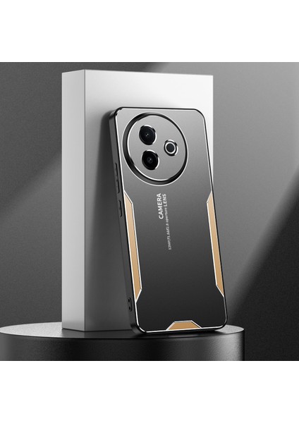 Vivo Y39 5G/Y300I 5g Telefon Kılıfı Alüminyum Alaşımlı Tpu Pc Arka Kapak-Altın (Yurt Dışından) fiyatları