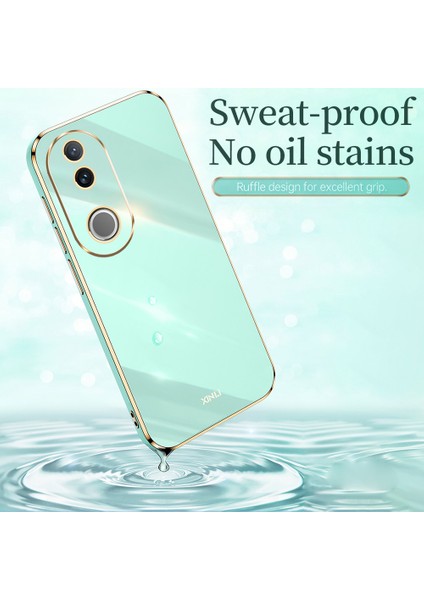Xınlı Vivo V50 5g Kılıf Tpu Telefon Kılıfı Galvanik Çerçeveli-Mor (Yurt Dışından) modelleri