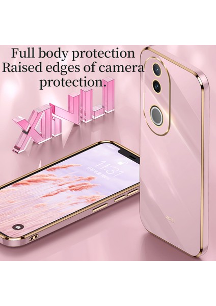Xınlı Vivo V50 5g Kılıf Tpu Telefon Kılıfı Galvanik Çerçeveli-Mor (Yurt Dışından) fırsatları