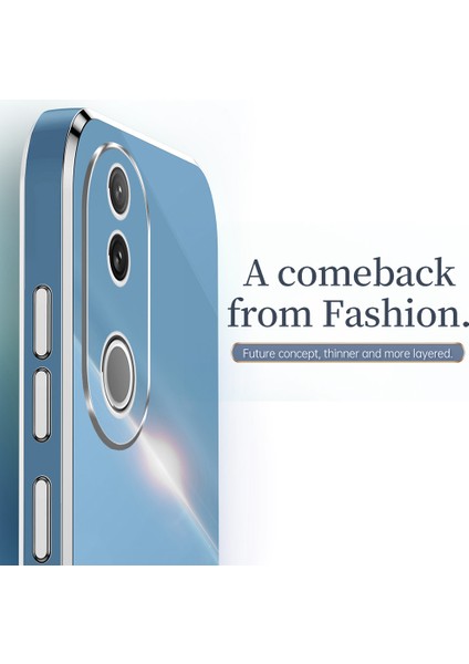 Xınlı Vivo V50 5g Kılıf Tpu Telefon Kılıfı Galvanik Çerçeveli-Mor (Yurt Dışından) indirimleri