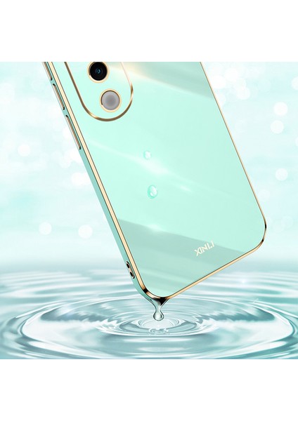 Xınlı Vivo S19 Pro 5g Kılıf Galvanik Yumuşak Tpu Koruyucu Telefon Kılıfı-Camgöbeği (Yurt Dışından)