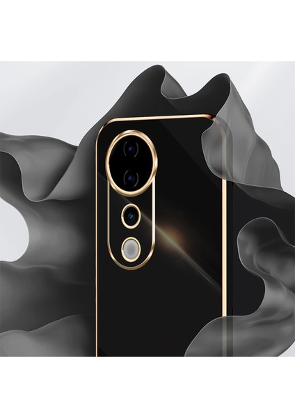 Xınlı Vivo S19 Pro 5g Kılıf Galvanik Yumuşak Tpu Koruyucu Telefon Kılıfı-Camgöbeği (Yurt Dışından)