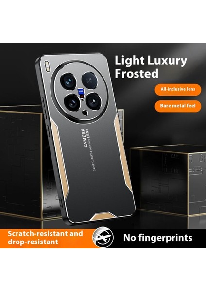 Vivo X200 Ultra 5g Telefon Kılıfı Alüminyum Alaşımlı Tpu Pc Arka Kapak-Kırmızı (Yurt Dışından) modelleri