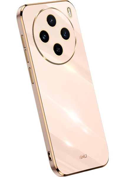Xınlı Vivo X100S 5g Kılıf Tpu Elektrokaplama Telefon Kılıfı Çizilmez-Pembe (Yurt Dışından)