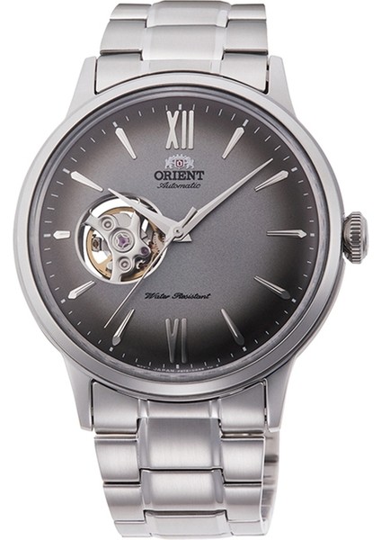 Bambino RA-AG0029N30B Kurmalı Otomatik Çelik Gri Open Heart 41 mm Erkek Kol Saati
