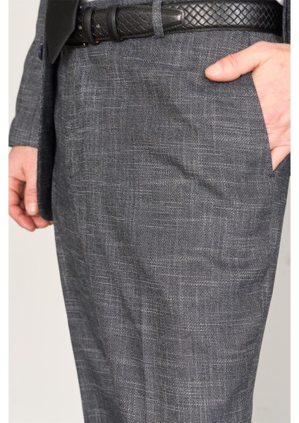 Kagi Lacivert Erkek Pamuk Polyester Corsıca 4 Drop Klasik Takım fırsatları