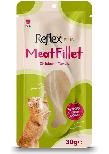 Yetişkin Kediler Için Tavuk Fileto 30 gr