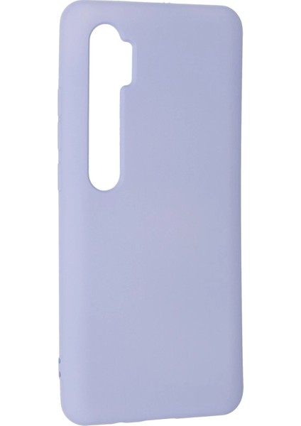 Xiaomi Mi Note 10 Lite Kılıf Nano Içi Kadife Silikon - Lila Ynsmr