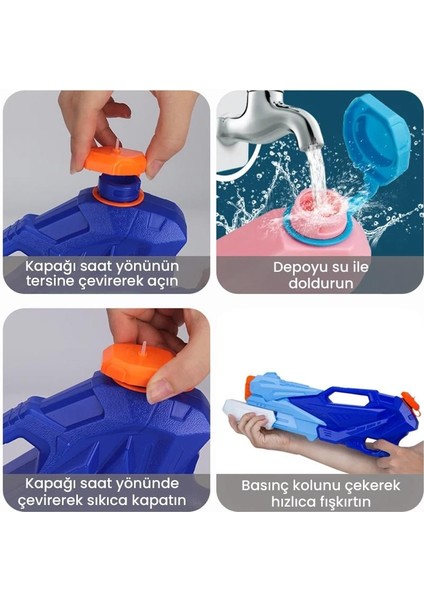 Büyük Boy Su Tabancası