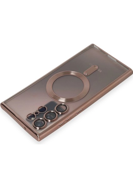 Samsung Galaxy Note 20 Ultra Kılıf Kross Magneticsafe Kapak - Rose Ynsmr