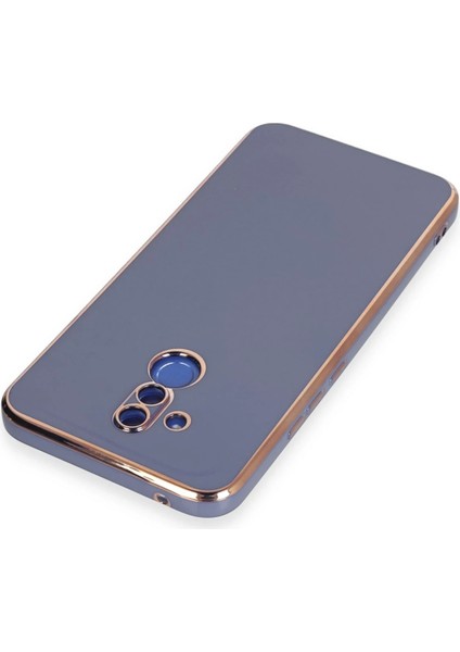 Huawei Mate 20 Lite Kılıf Volet Silikon - Mavi Ynsmr
