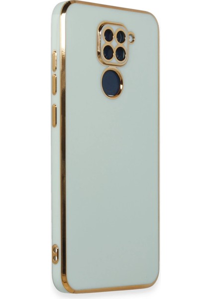 Xiaomi Redmi Note 9 Kılıf Volet Silikon - Açık Yeşil Ynsmr