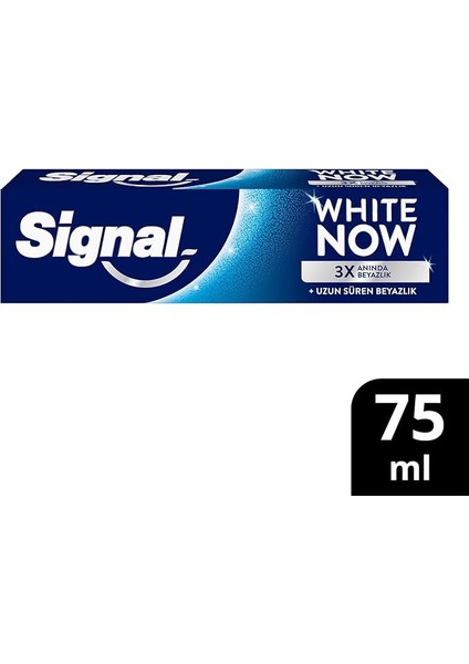 White Now Diş Macunu Original Uzun Süren Beyazlık 75 ml