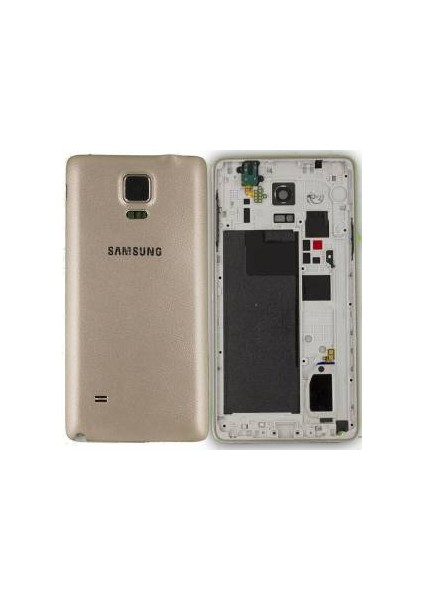Samsung Galaxy Note 4 SM-N910 Kasa Kapak Gold