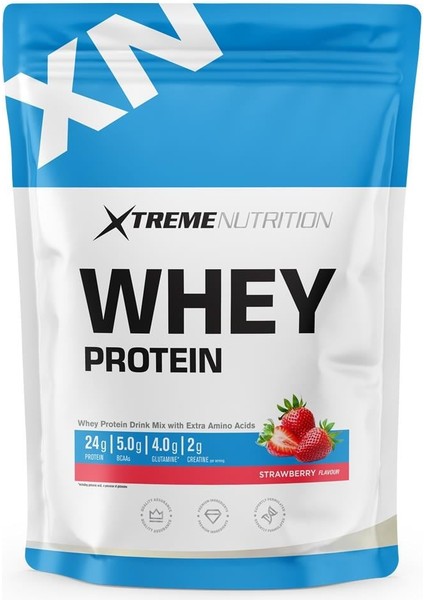 Whey Protein Tozu 512 gr Çilek Aromalı - 16 Servis fiyatları