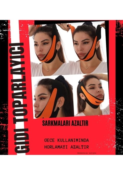 Yüz Gıdı Şekillendirici ve Toparlayıcı Kolay Uygulama Yüz Maskesi