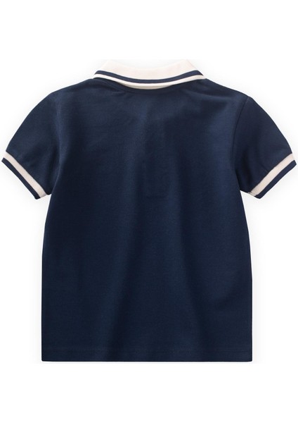 Polo Yaka T-Shırt 2-10 Yaş Lacivert fiyatları