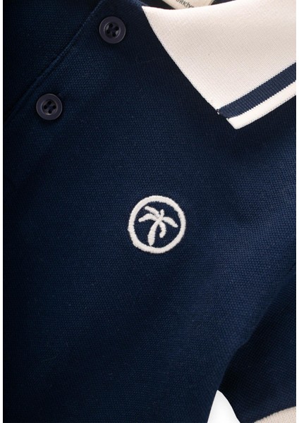 Polo Yaka T-Shırt 2-10 Yaş Lacivert modelleri