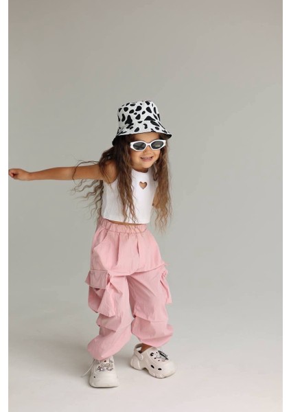 Laciel Paris Crop Kalp Detaylı Takım