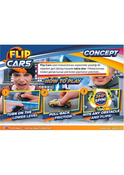Kidz World Flip Cars fiyatları