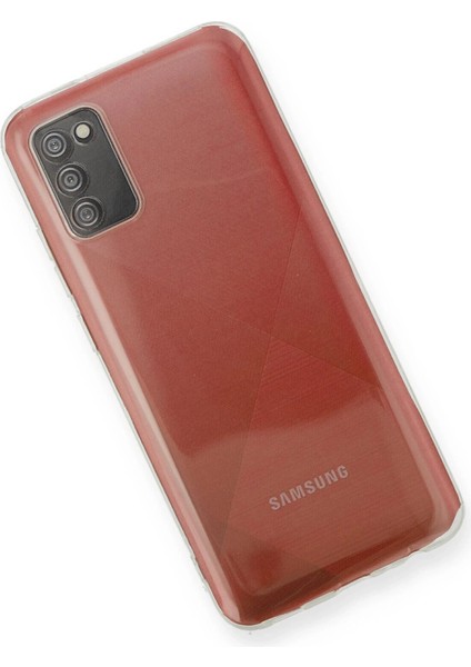 Samsung Galaxy A02S Kılıf Deluxe 2mm Şeffaf Silikon Ynsmr fiyatları