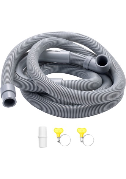 Çamaşır Makinesi Hortumu Tahliye Hortumu Çamaşır Makinesi 2.5m Tahliye Hortumu Uzatma Parçası Çamaşır Makineleri Bulaşık Makineleri Kurutucular Için (Yurt Dışından) fiyatları
