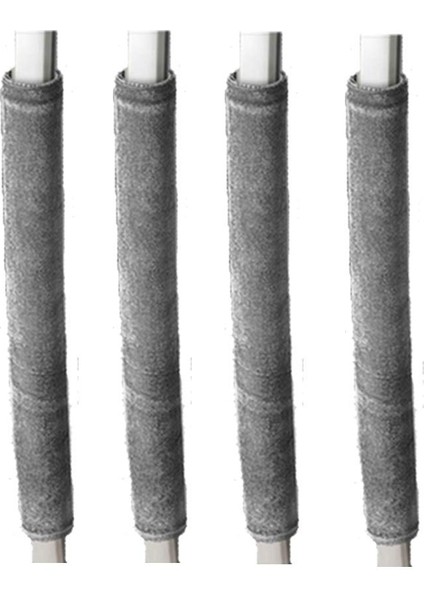 2 Paket Buzdolabı Kapı Kolu Kapağı Mutfak Aletleri Dekor Kolları Kaymaz Koruyucu Buzdolabı, Fırın Parmak Izlerini ve Yiyecek Lekelerini Uzak Tutar (Gri) (Yurt Dışından)