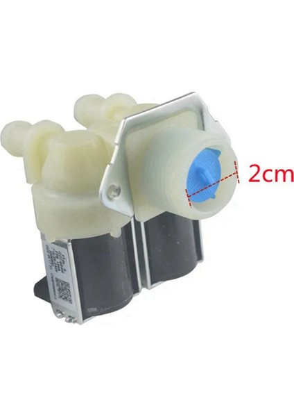 Tambur Çamaşır Makinesi Giriş Su Vanası Çift Kafa Giriş Manyetik Vanası Samsung Silindir Çamaşır Makinesi Fps (Yurt Dışından) fırsatları