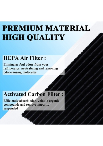 Frigidaire Paultra Pure Air Ultra ve Electrolux Eafcbf Buzdolabı Için Buzdolabı Hava Filtresi Değişimi Için 6'lı Paket (Yurt Dışından) fiyatları